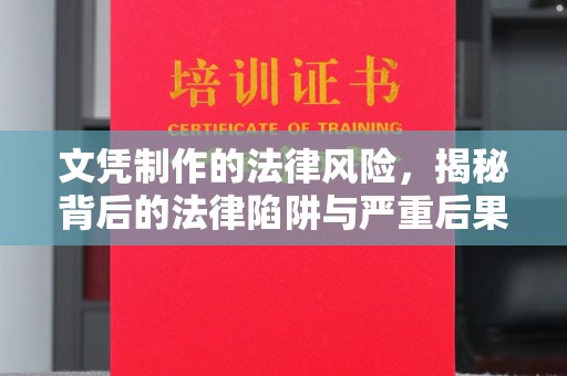 海宁文凭制作的法律风险，揭秘背后的法律陷阱与严重后果